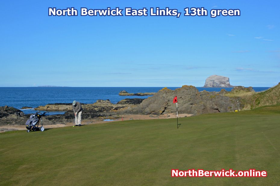 North Berwick: East Links golf course 13th hole